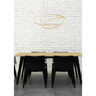 Lampa Wisząca LED Triniti Biała | Nowoczesne Oświetlenie Lucide