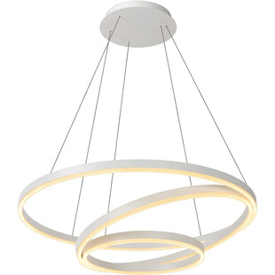 Lampa Wisząca LED Triniti Biała | Nowoczesne Oświetlenie Lucide