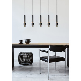 Lampa Margary LED Czarna - Nowoczesne Oświetlenie Lucide