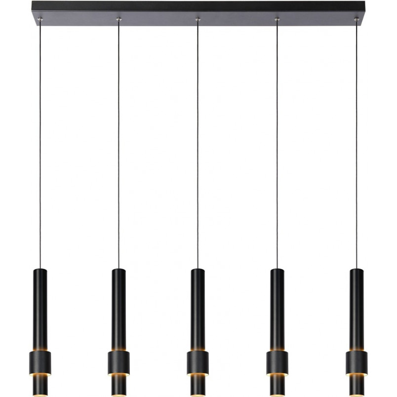 Lampa Margary LED Czarna - Nowoczesne Oświetlenie Lucide