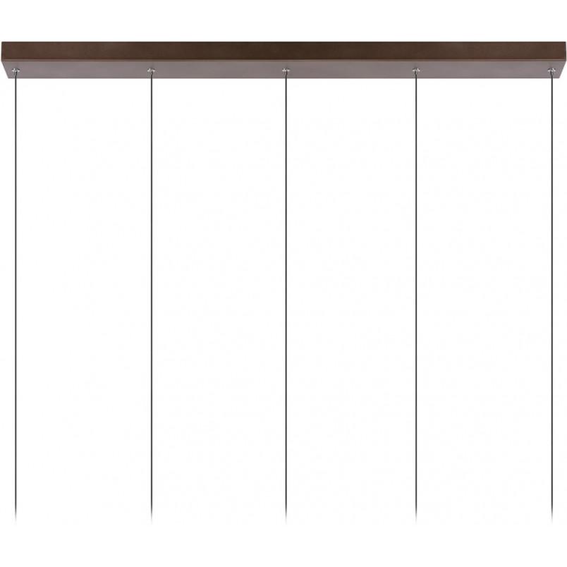 Lampa wisząca LED Margary - Brązowa, 103cm - Lucide
