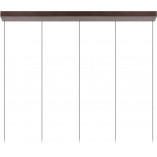 Lampa wisząca LED Margary - Brązowa, 103cm - Lucide