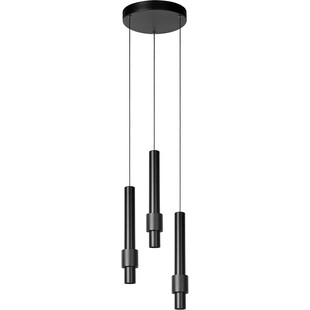 Lampa wisząca Margary LED III czarna | Lucide - Nowoczesne oświetlenie