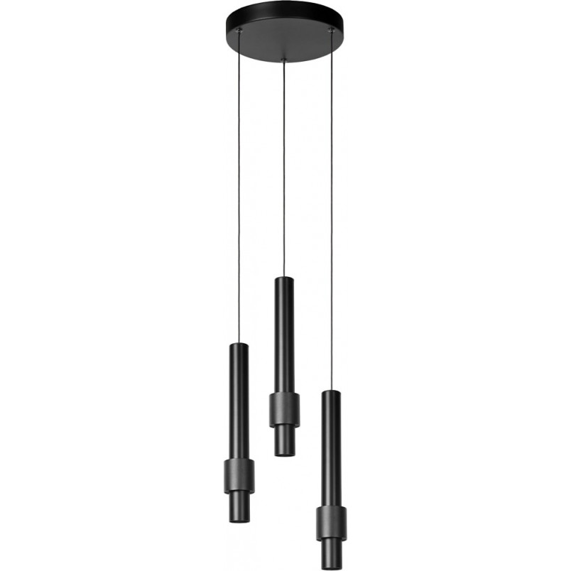 Lampa wisząca Margary LED III czarna | Lucide - Nowoczesne oświetlenie
