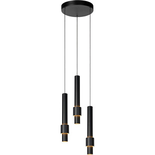 Lampa wisząca Margary LED III czarna | Lucide - Nowoczesne oświetlenie