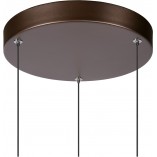 Lampa wisząca LED Lucide Margary III | Brązowa, Tuby, Ściemniacz