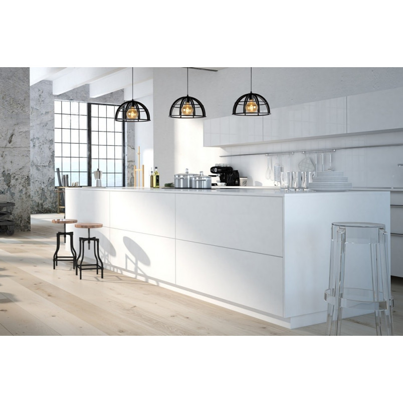 Lampa Wisząca Loft Dikra Czarna | Lucide - Nowoczesne Oświetlenie