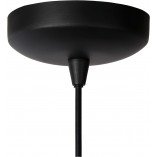Lampa Wisząca Loft Dikra Czarna | Lucide - Nowoczesne Oświetlenie