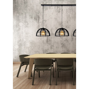 Lampa Wisząca Dikra Czarna | Lucide - Loftowa Elegancja