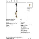 Lampa wisząca Fix Multiple VII | Lucide - Loftowa elegancja