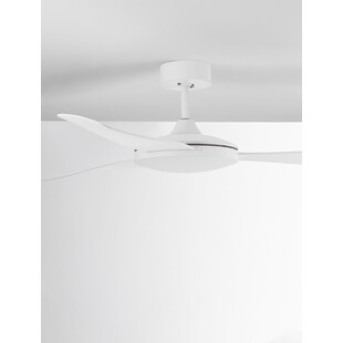 Lampa sufitowa wiatrak Air LED 132 cm biała