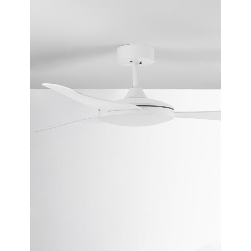 Lampa Sufitowa Wiatrak Air LED 132cm Biała - Decolab24
