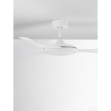 Lampa Sufitowa Wiatrak Air LED 132cm Biała - Decolab24