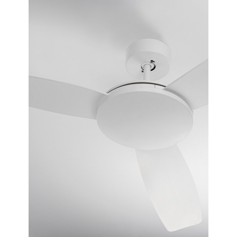 Lampa Sufitowa Wiatrak Air LED 132cm Biała - Decolab24