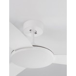 Lampa Sufitowa Wiatrak Air LED 132cm Biała - Decolab24