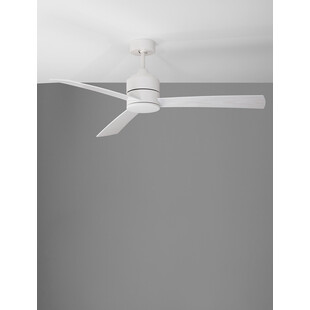 Lampa sufitowa wiatrak Wind LED 137,1cm biała