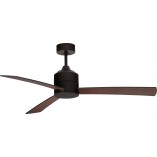 Lampa sufitowa Wind LED - czarny/orzech | Decolab24