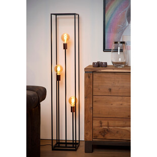 Lampa Podłogowa Loft Czarna Lucide - Arhtur | Kup Teraz