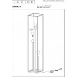 Lampa Podłogowa Loft Czarna Lucide - Arhtur | Kup Teraz