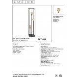 Lampa Podłogowa Loft Czarna Lucide - Arhtur | Kup Teraz