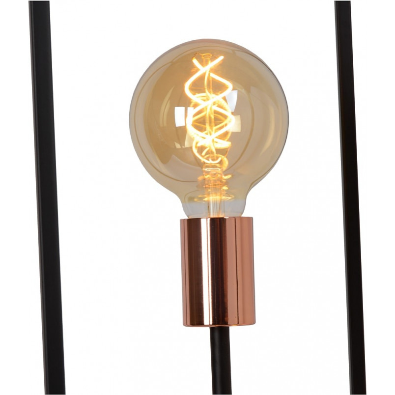 Lampa Podłogowa Loft Czarna Lucide - Arhtur | Kup Teraz