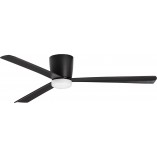 Lampa Sufitowa Wiatrak Run LED Czarna | Decolab24