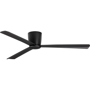 Lampa sufitowa wiatrak Run LED 121,9cm czarna