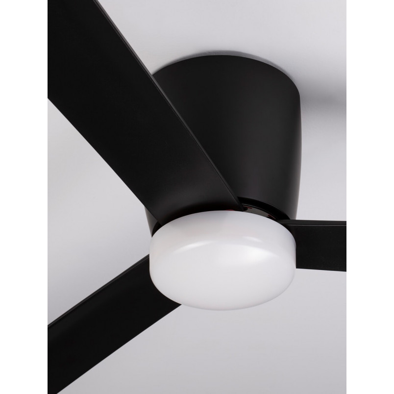 Lampa Sufitowa Wiatrak Run LED Czarna | Decolab24
