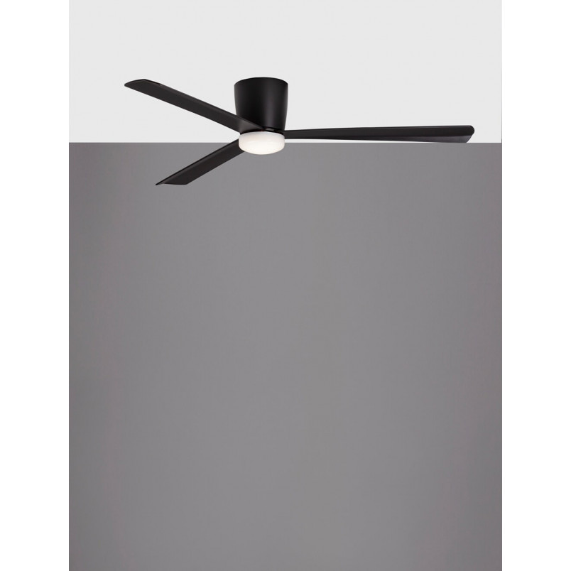 Lampa Sufitowa Wiatrak Run LED Czarna | Decolab24