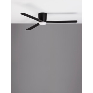 Lampa Sufitowa Wiatrak Run LED Czarna | Decolab24