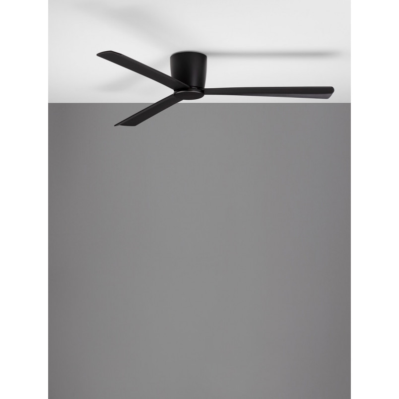 Lampa Sufitowa Wiatrak Run LED Czarna | Decolab24