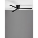 Lampa Sufitowa Wiatrak Run LED Czarna | Decolab24