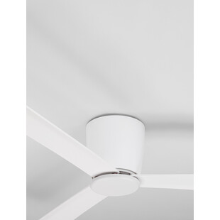 Lampa sufitowa z wiatrakiem LED - Skandynawski design | Decolab24
