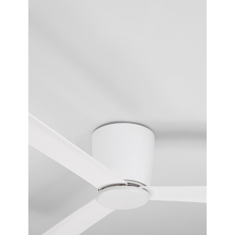 Lampa sufitowa z wiatrakiem LED - Skandynawski design | Decolab24