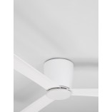 Lampa sufitowa z wiatrakiem LED - Skandynawski design | Decolab24