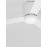 Lampa sufitowa z wiatrakiem LED - Skandynawski design | Decolab24