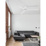 Lampa sufitowa z wiatrakiem LED - Skandynawski design | Decolab24
