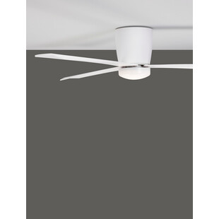 Lampa sufitowa z wiatrakiem LED - Skandynawski design | Decolab24