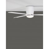 Lampa sufitowa z wiatrakiem LED - Skandynawski design | Decolab24
