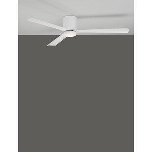 Lampa sufitowa z wiatrakiem LED - Skandynawski design | Decolab24