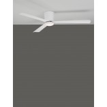 Lampa sufitowa z wiatrakiem LED - Skandynawski design | Decolab24