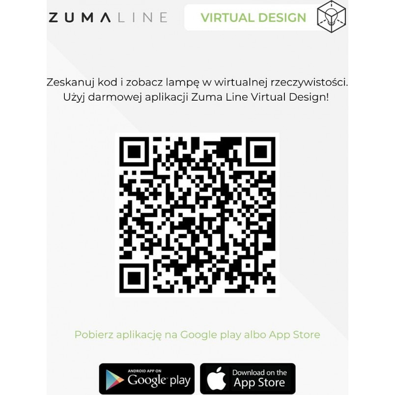 Kinkiet kryształowy Amedeo - Luksusowy design ZumaLine