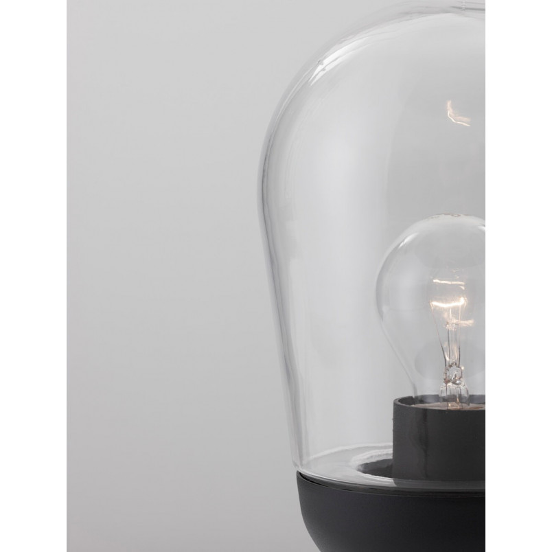 Słupek ogrodowy szklany Goog 37cm | Eleganckie oświetlenie