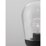 Słupek ogrodowy szklany Goog 37cm | Eleganckie oświetlenie