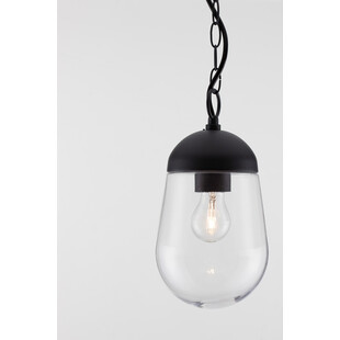 Lampa wisząca zewnętrzna Goog | Szara, Przezroczysta - Decolab24