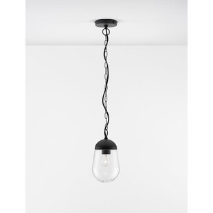Lampa wisząca zewnętrzna Goog | Szara, Przezroczysta - Decolab24