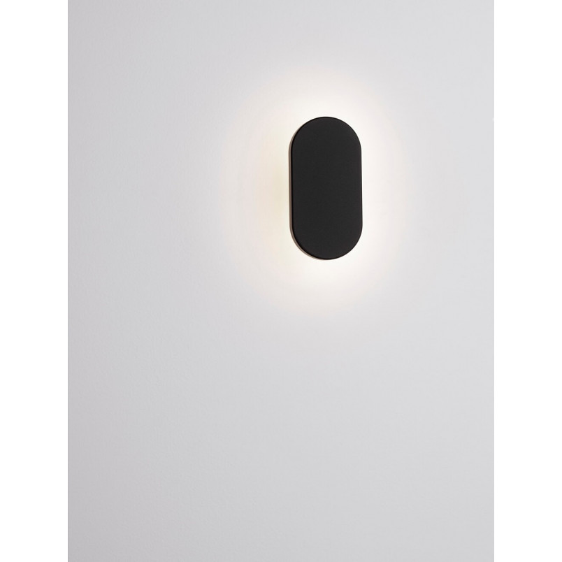 Kinkiet elewacyjny LED Trefl czarny | Decolab24