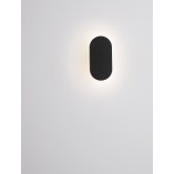 Kinkiet elewacyjny LED Trefl czarny | Decolab24
