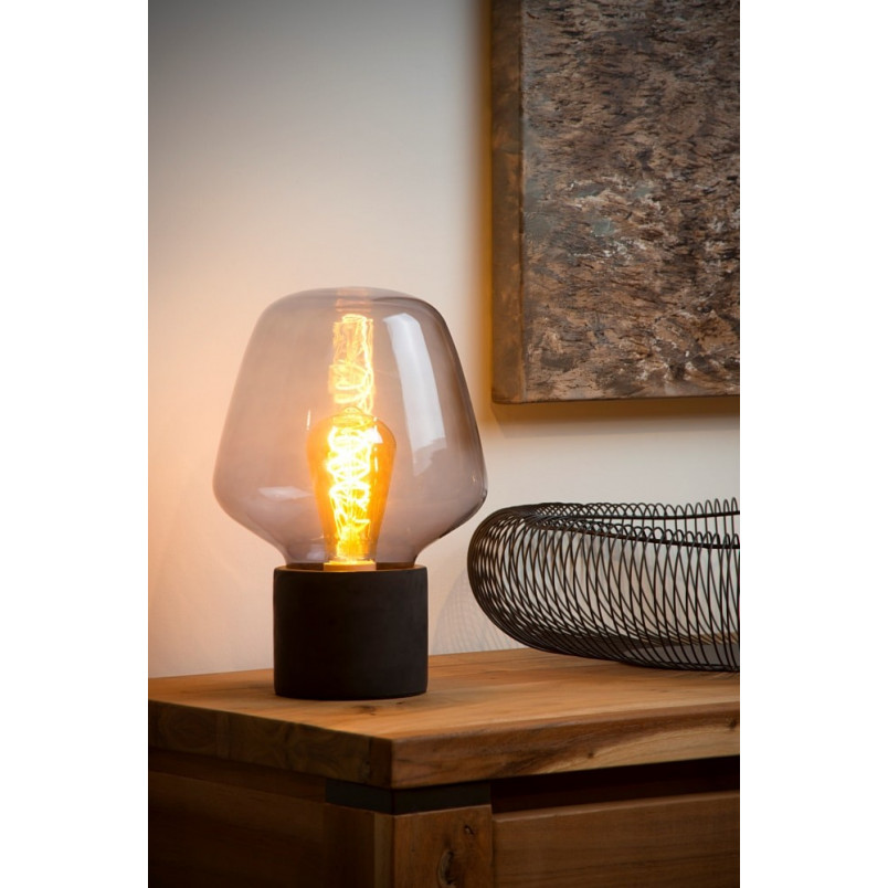 Lampa stołowa szklana Becky | Lucide - Elegancki Design