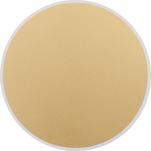 Kinkiet okrągły dekoracyjny Cerchio LED 20cm złoty mat